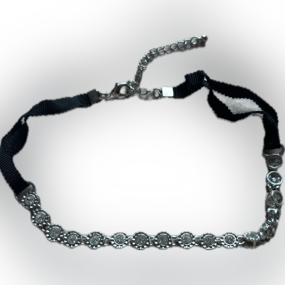 NWT silver choker necklace